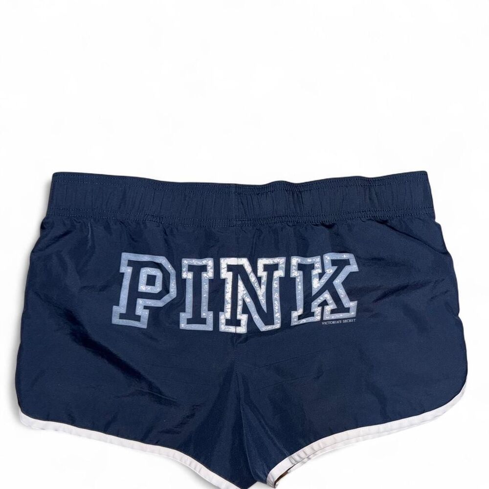 Navy and white Victoria's Secret PINK shorts Small